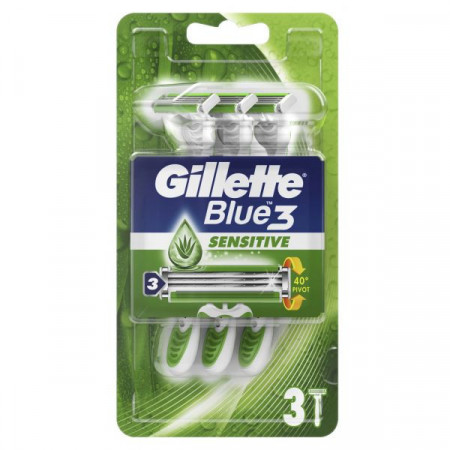 Gillette Blue 3 Sensitive Aparat de Ras 3bucati