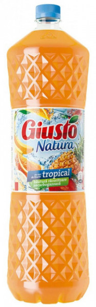 Giusto Natura Bautura Racoritoare Necarbogazoasa cu Suc de Fructe Tropical 2L