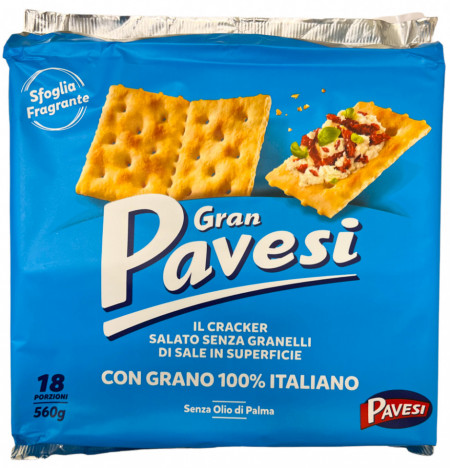 Gran Pavesi Biscuiti Sarati 560g