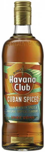 Havana Club Cuban Spiced Rom 35% Alcool 700ml