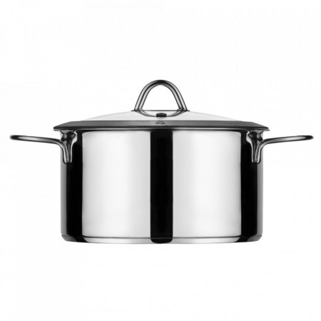 Inoxriv Cratita Milano cu Capac 20cm 2.5L