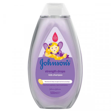 Johnson's Strenght Drops Sampon pentru Par Rezistent 500ml