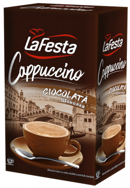 La Festa Cappuccino cu Aroma de Ciocolata 10 buc x 12.5g