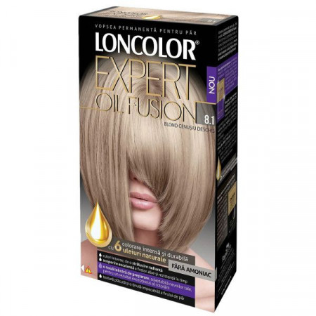 Loncolor Expert Oil Fusion Nr.8.1 Blond Cenusiu