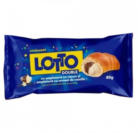 Lotto Croissant cu Umplutura cu Cacao si Aroma de Vanilie 85g