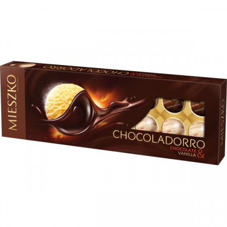 Mieszko Chocoladorro Praline de Ciocolata si Praline cu Vanilie 178g