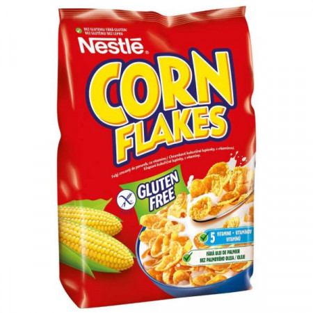 Nestle Corn Flakes Fulgi Crocanti de Porumb cu Vitamine fara Gluten 500g