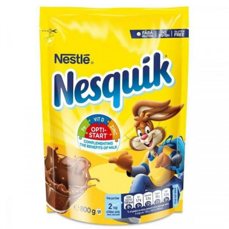 Nestle Nesquik Cacao instant cu Vitamine si Minerale 800g