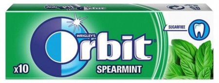 Orbit Guma de Mestecat cu Aroma de Menta 10buc