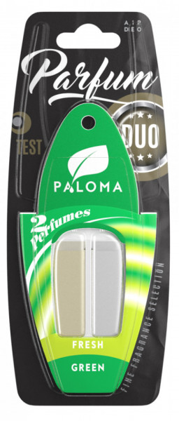 Paloma Duo Odorizant Auto Fresh & Green 2x3ml