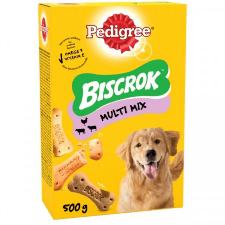 Pedigree Biscrok Biscuiti Multi Mix 500g