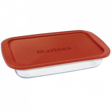 Plastor Marinex Vas Rectangular cu Capac de Plastic 2.9L