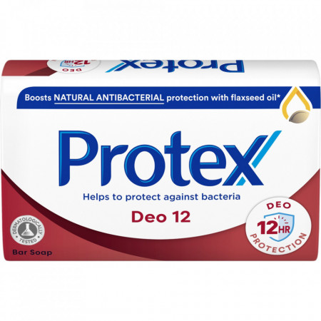 Protex Deo 12 Sapun Solid Antibacterial de Toaleta 90g