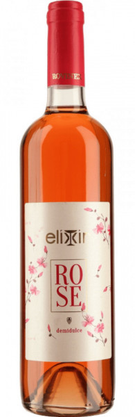Rovinex Elixir Vin Rose Demisec 12% Alcool 750ml