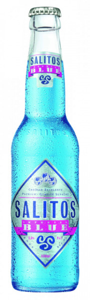 Salitos Blue Cocktail din Vin de Fructe 50% Bautura Racoritoare 50% 5.2%Alcool 330ML