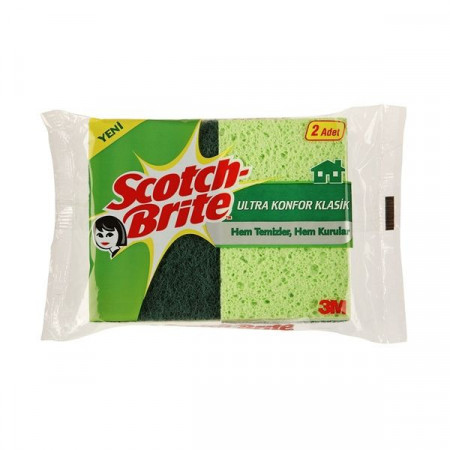 Scotch-Brite Burete Triplu Confort Clasic 2bucati
