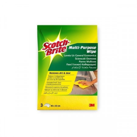Scotch-Brite Laveta Uz General Economica 3bucati