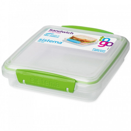 Sistema Cutie de Sandwitch cu Capac To Go 450ML