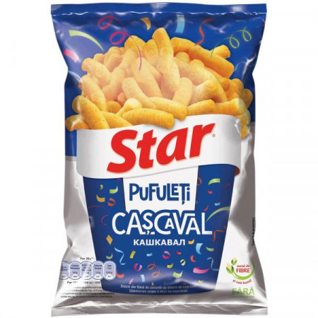 Star Snack din Faina de Porumb cu Aroma de Cascaval 32g