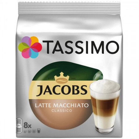 Tassimo Jacobs Typ Latte Machiato Capsule Cafea 8 capsule 264g
