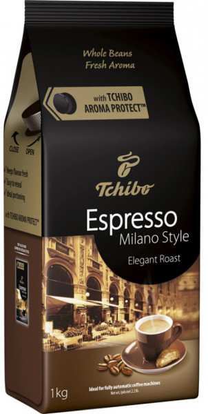 Tchibo Espresso Milano Style Cafea Boabe Prajita 1Kg