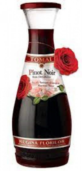 Tomai Regina Florilor Pinot Noir Vin Rosu Demidulce 13% Alcool 1L