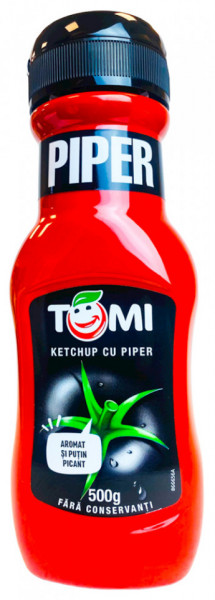 Tomi Ketchup cu Piper 500g