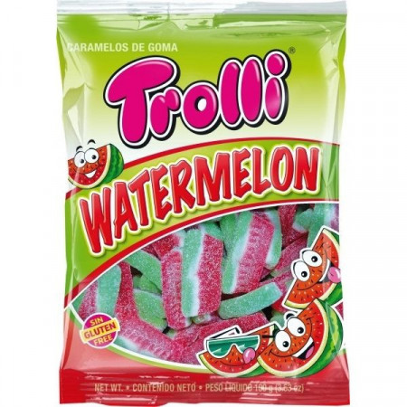Trolli Watermelon Jeleuri cu Aroma de Pepene 100g