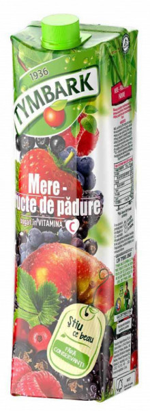 Tymbark Suc cu Mere si Fructe de Padure 1L