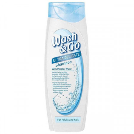 Wash&Go Ultra Delicate Sampon cu Apa Micelara 200ml