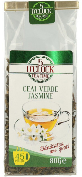 5 O'Clock Ceai Verde Jasmine 80g