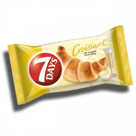 7 Day's Croissant cu Crema de Sampanie 65g