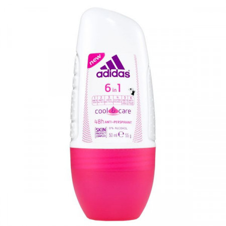 Adidas 6in1 Cool&Care Deodorant Roll-On 50ml