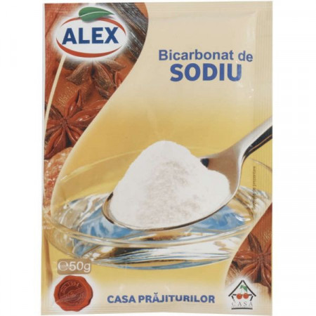Alex Casa Prajiturilor Bicarbonat de Sodiu 50g