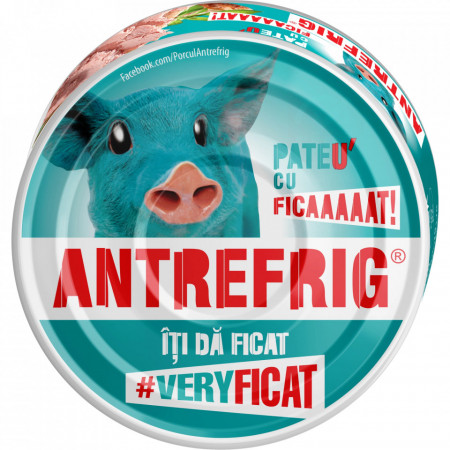 Antrefrig Pateu cu Ficat de Porc 100g