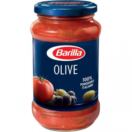 Barilla Sos cu Masline Verzi si Negre 400g