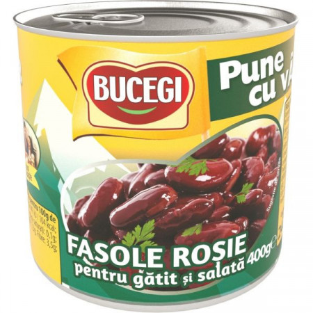 Bucegi Fasole Rosie pentru Gatit si Salata 400g