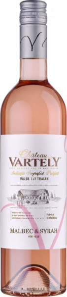 Chateau Vartely Select Malbec Syrah Vin Rose Sec 13% Alcool 750ml
