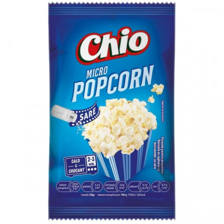 Chio Popcorn pentru Microunde cu Sare 80g