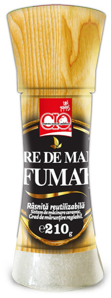 Cio Rasnita Sare de Mare Afumata 210g