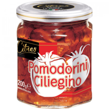 Citres Pomodorin Rosii Cherry in Ulei de Floarea Soarelui 200g