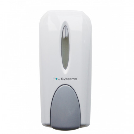 Dispenser sapun lichid cu reumplere 1l P+L Alb
