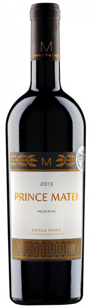 Domeniile Prince Matei Merlot Rezerva Vin Rosu Sec 14.5% Alcool 750ml