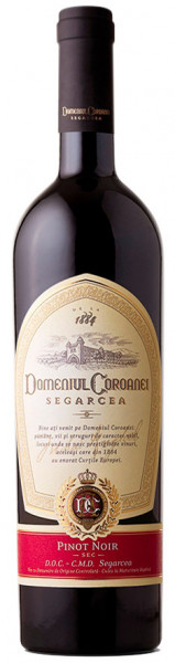 Domeniul Coroanei Segarcea Elite Pinot Noir Vin Rosu Sec 14% Alcool 750ml