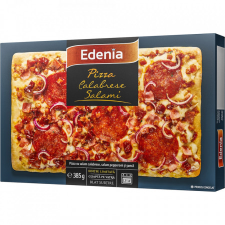Edenia Pizza Calabrese Salami 385g