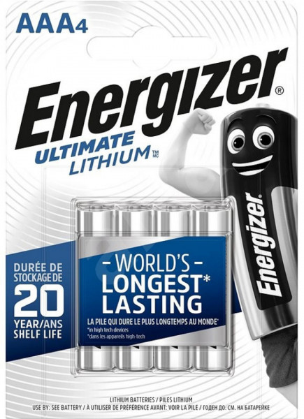 Energizer Baterii Alkaline Ultimate Lithium AAA 4buc