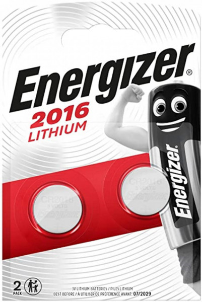 Energizer Baterii Lithium CR2016 2buc