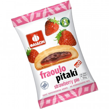 Fedon Fraulo Pitaki Placinta Pufoasa Mini cu Capsuni 50g