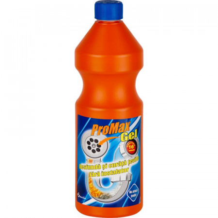 Gel Pentru Desfundat Tevi Promax 1L