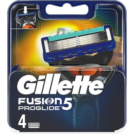 Gillette Fusion 5 Proglide Rezerve pentru Aparat de Ras 4bucati